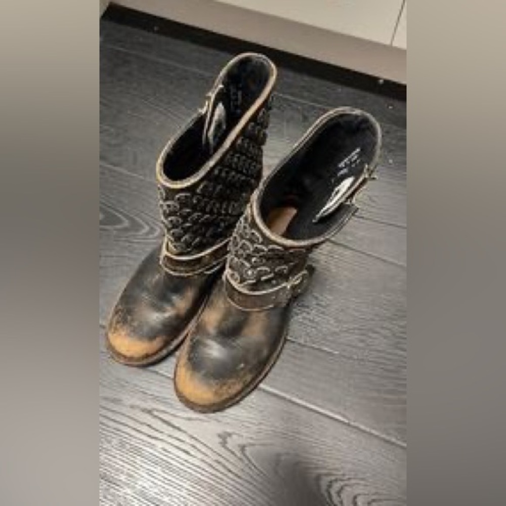 Frye Distressed Boots